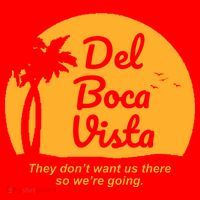 Del Boca Vista Florida We're Going Santa Hat thumb 1