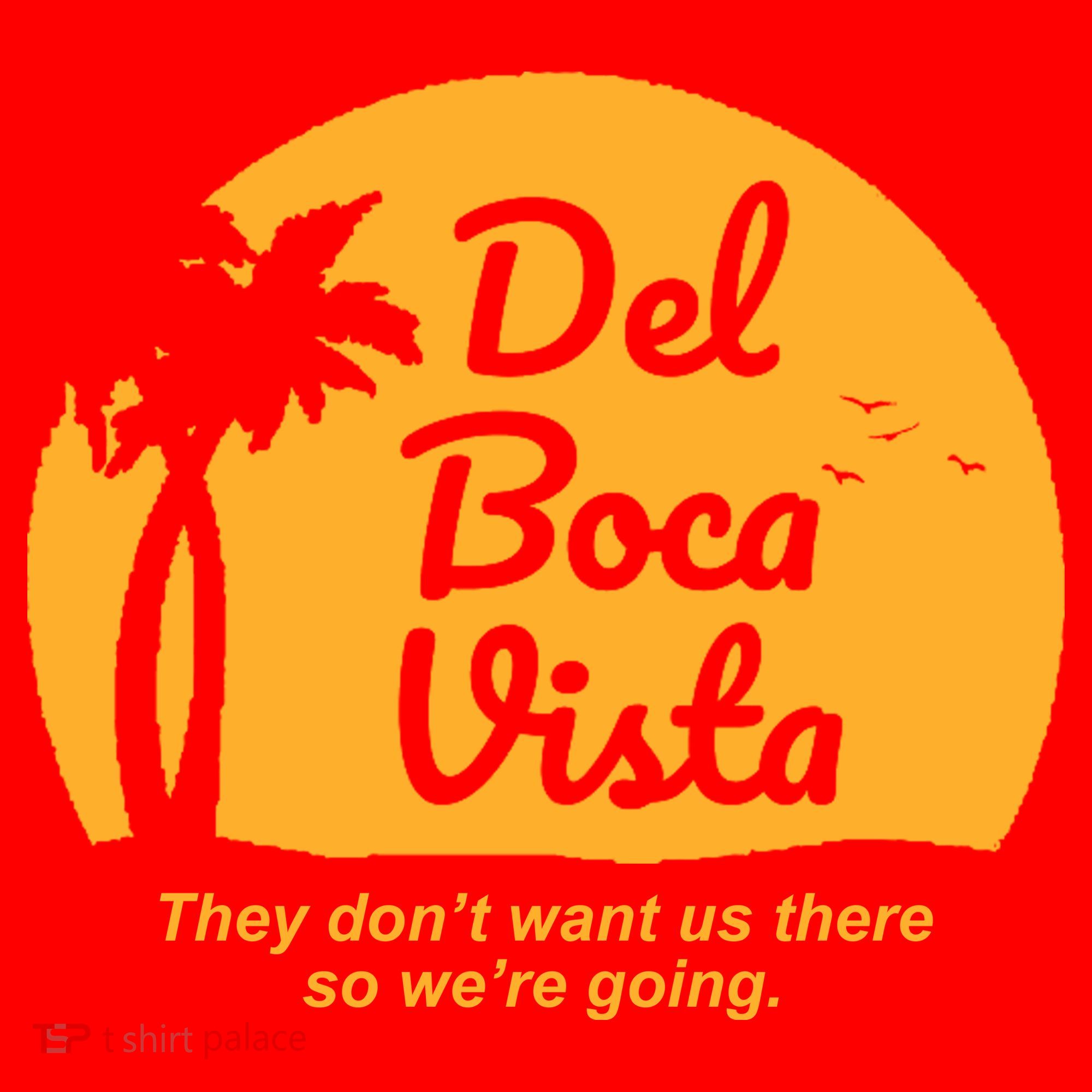 Del Boca Vista Florida We're Going Santa Hat