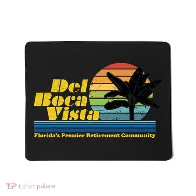 Del Boca Vista Retirement Community Funny Novelty Design Mousepad