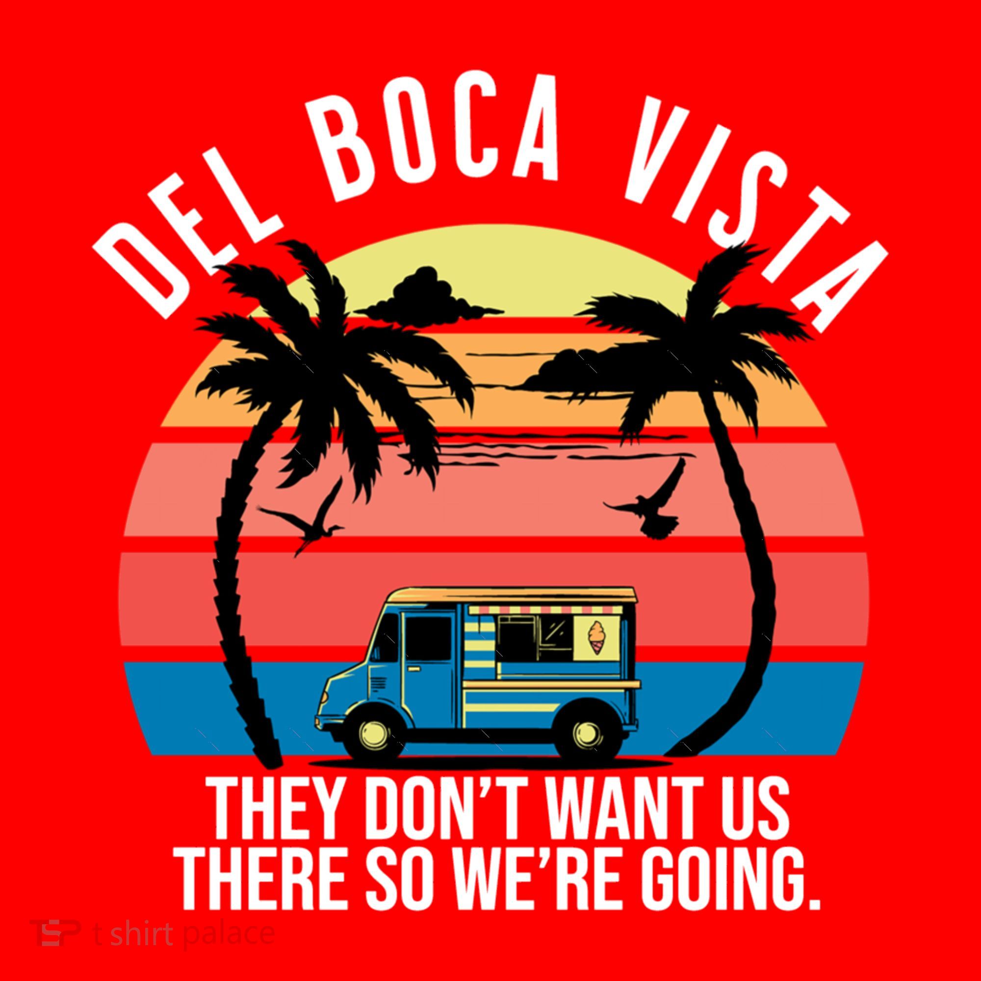 Del Boca Vista Florida They Dont Want Us There Santa Hat