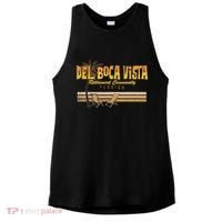 Del Boca Vista Retirement Florida Summer Ladies PosiCharge Tri-Blend Wicking Tank thumb 0