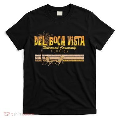 Del Boca Vista Retirement Florida Summer T-Shirt