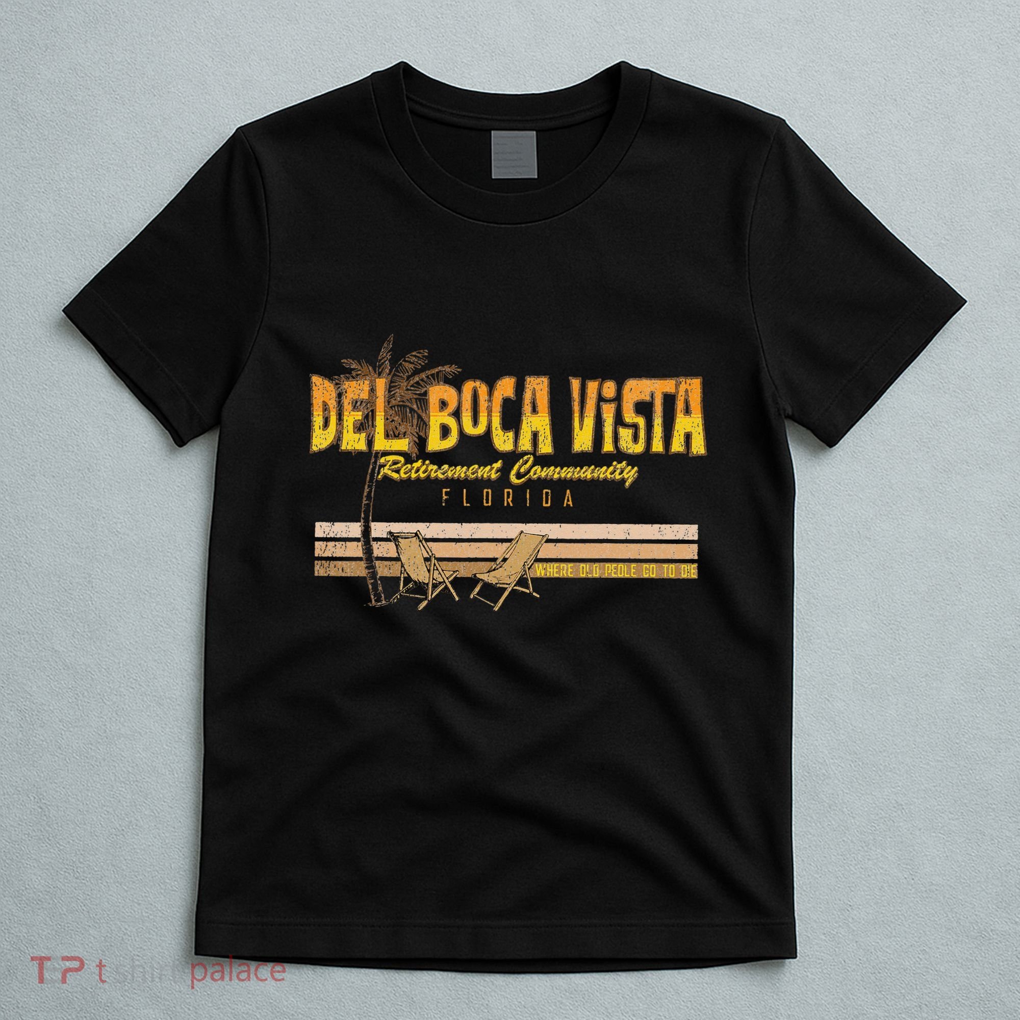 Del Boca Vista Retirement Florida Summer T-Shirt