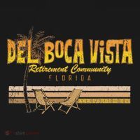 Del Boca Vista Retirement Florida Summer Women's Hoodie thumb 2