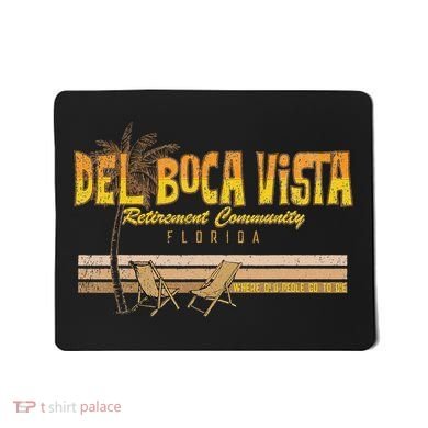 Del Boca Vista Retirement Florida Summer Mousepad