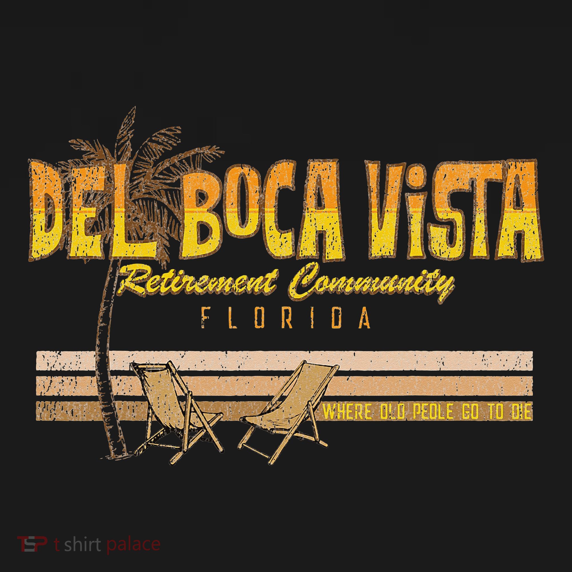 Del Boca Vista Retirement Florida Summer Ornament