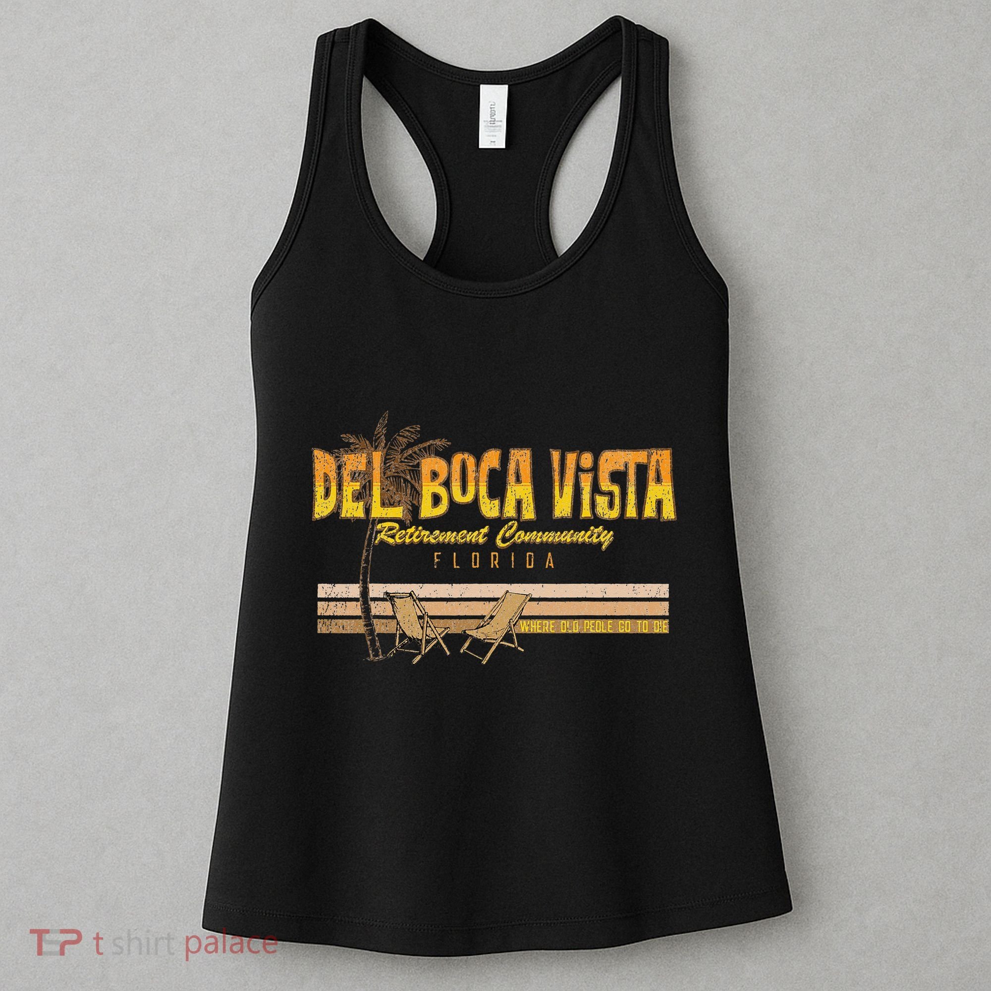 Del Boca Vista Retirement Florida Summer Women's Tank Top