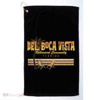 Del Boca Vista Retirement Florida Summer Golf Towel thumb 0