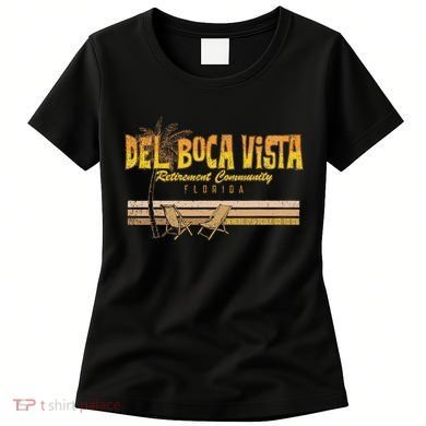 Del Boca Vista Retirement Florida Summer Women's T-Shirt