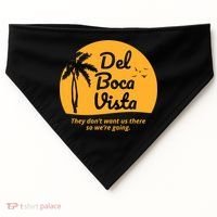 Del Boca Vista Retirement Community Funny USA-Made Doggie Bandana thumb 0