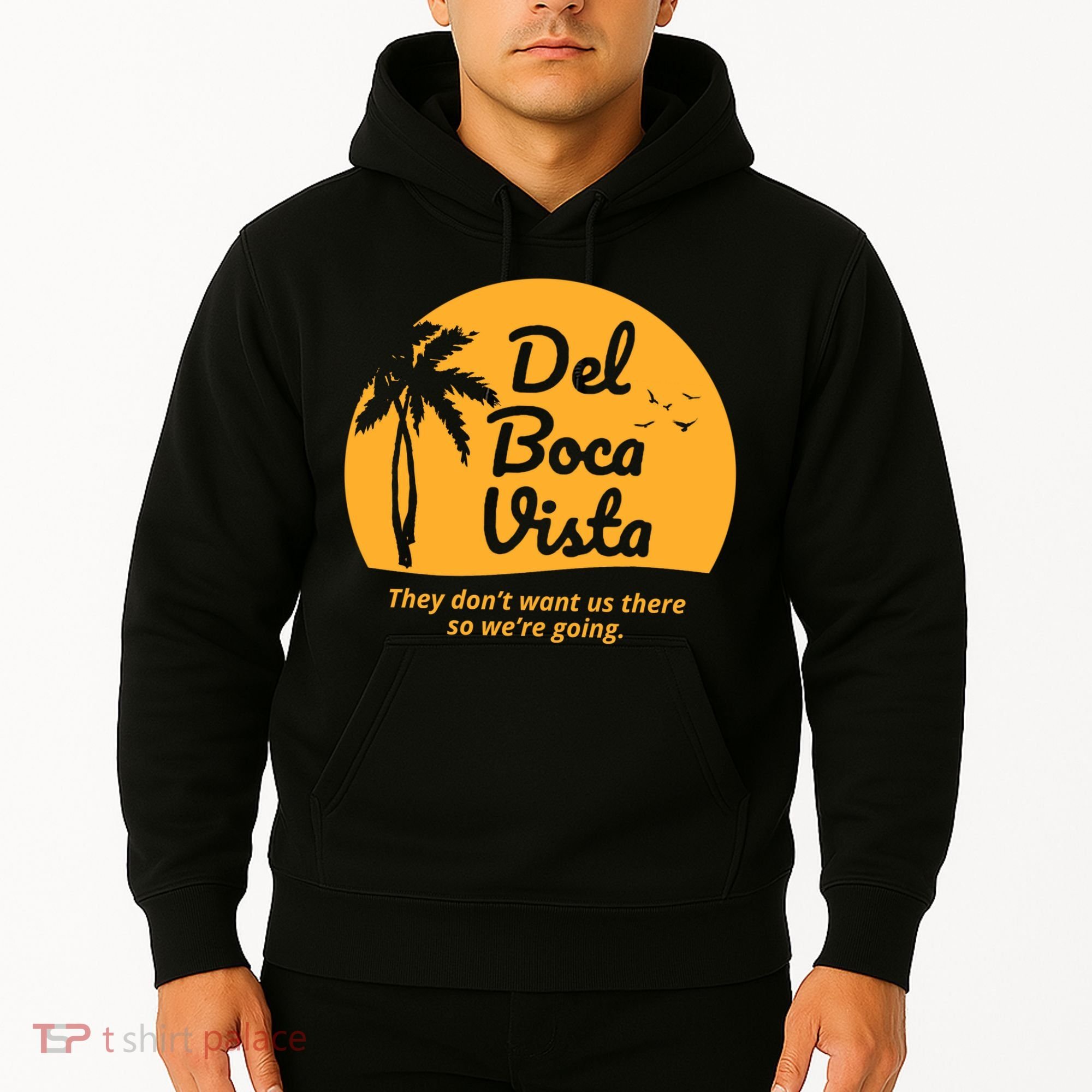 Del Boca Vista Retirement Community Funny Hoodie