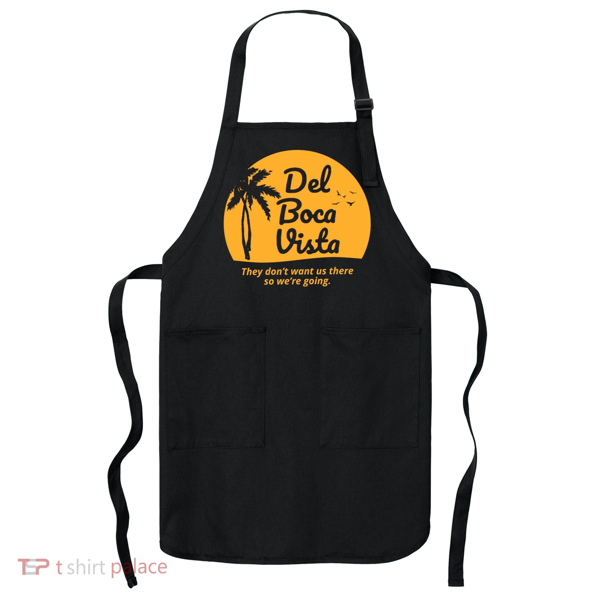 Del Boca Vista Retirement Community Funny Apron