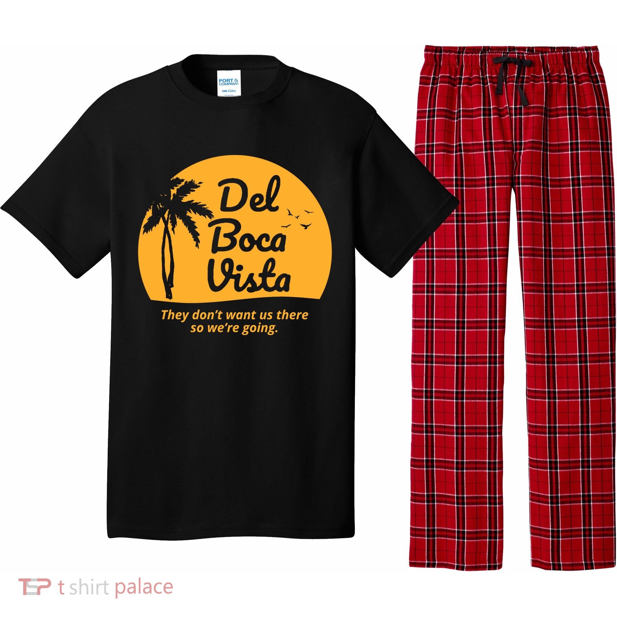 Del Boca Vista Retirement Community Funny Pajama Set