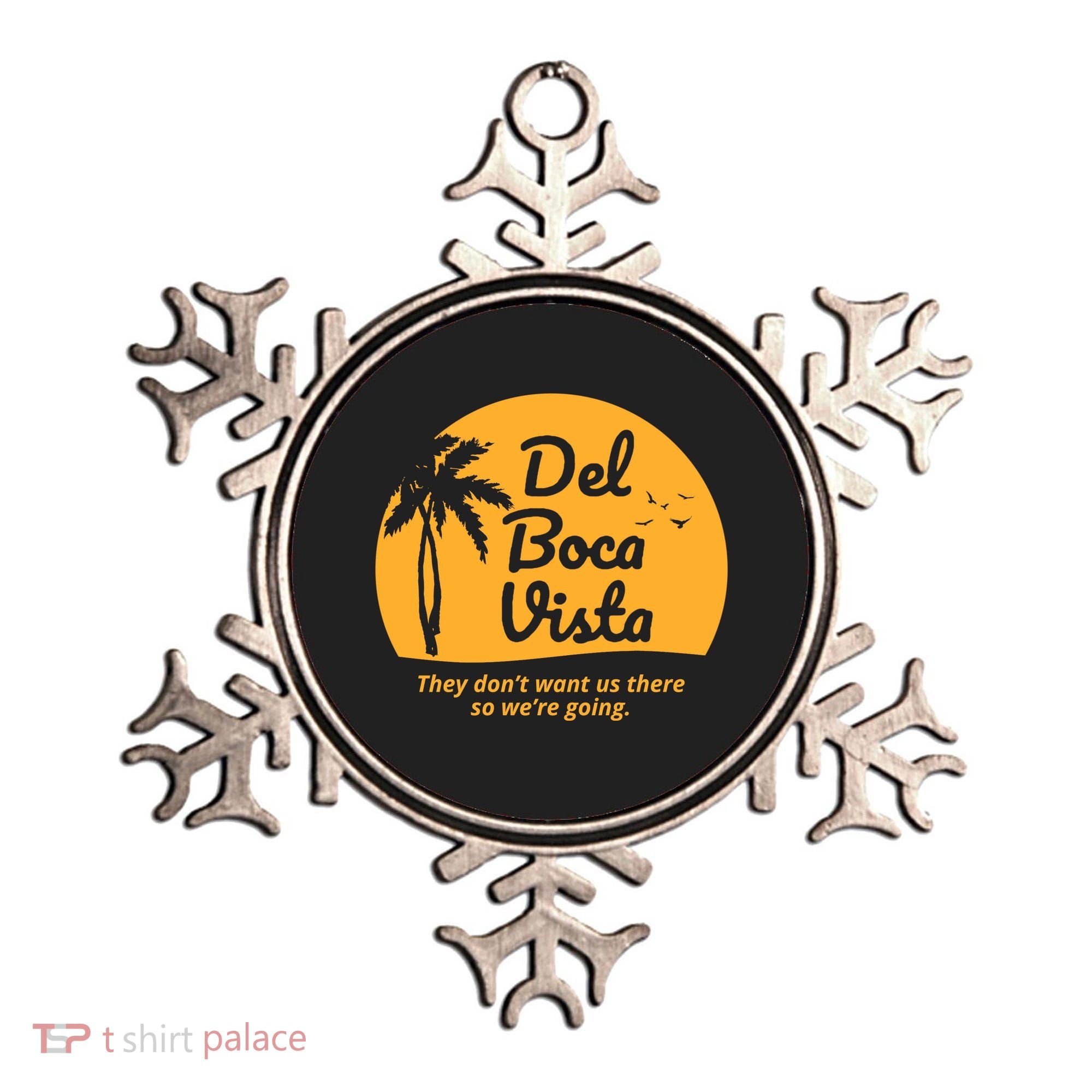 Del Boca Vista Retirement Community Funny Ornament