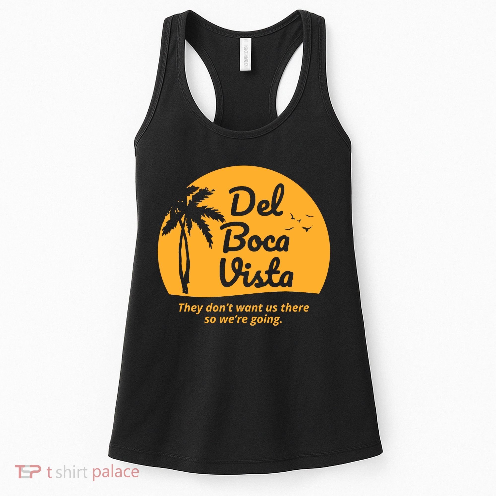 Del Boca Vista Retirement Community Funny Women's Tank Top