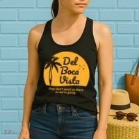 Del Boca Vista Retirement Community Funny Women's Tank Top thumb 2