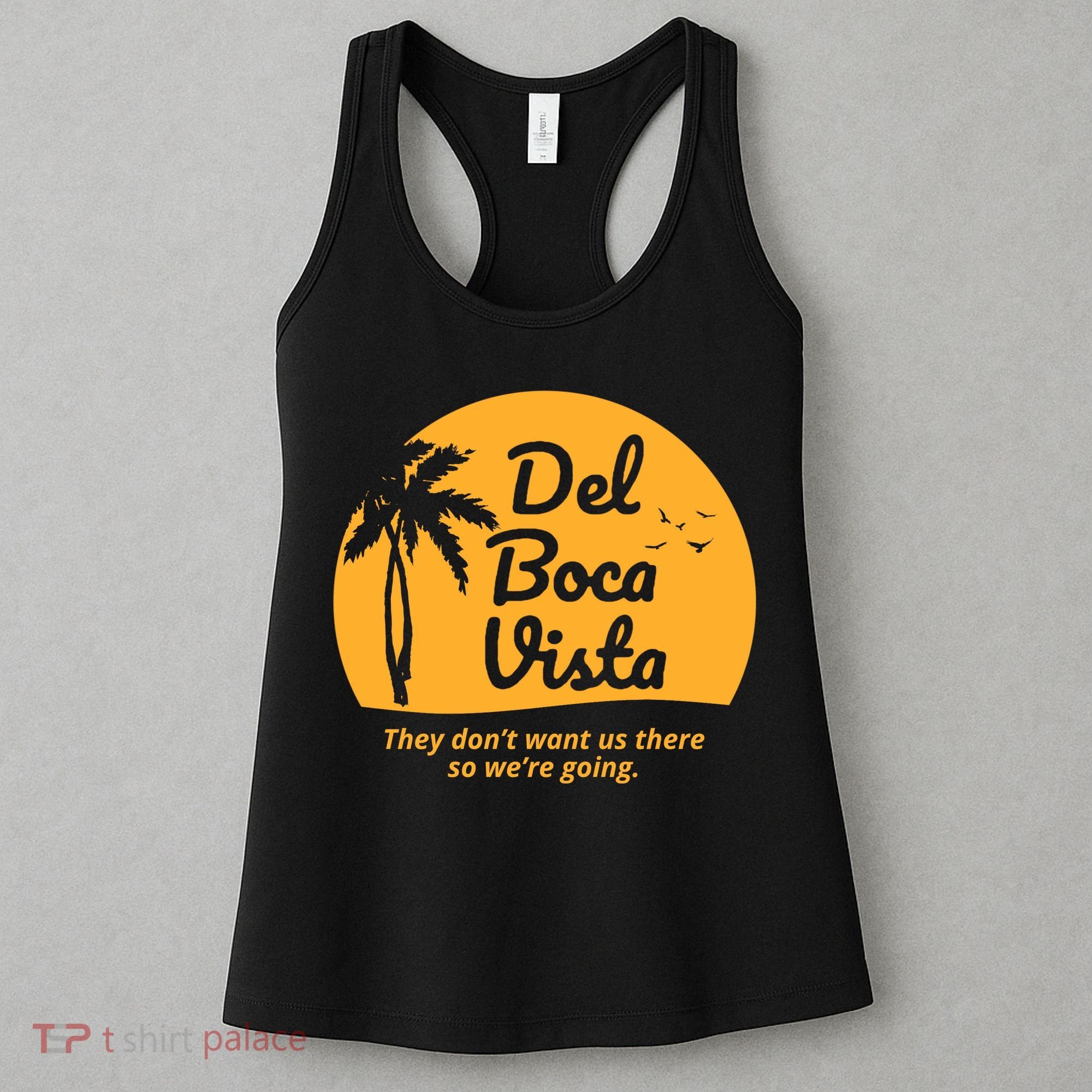 Del Boca Vista Retirement Community Funny Women's Tank Top