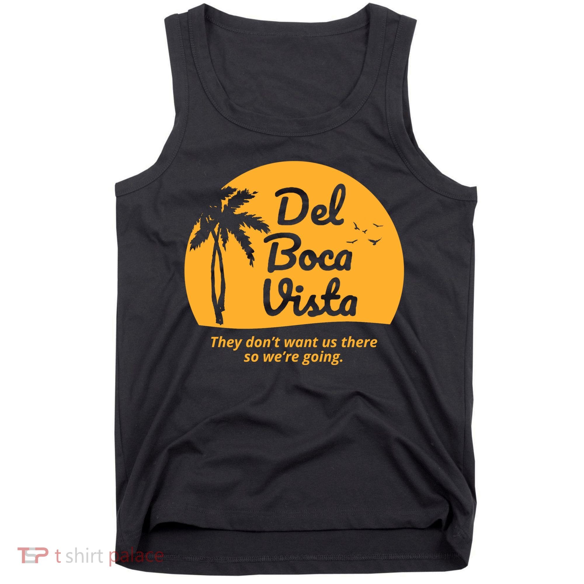 Del Boca Vista Retirement Community Funny Tank Top