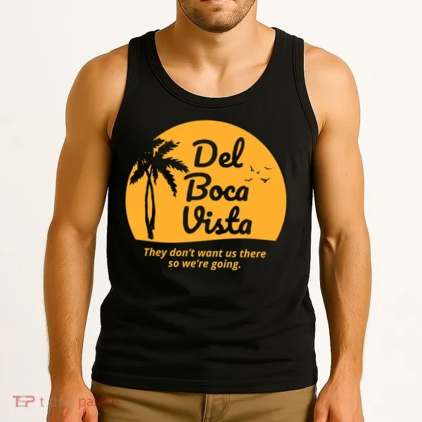 Del Boca Vista Retirement Community Funny Tank Top