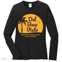 Del Boca Vista Retirement Community Funny Women's Long Sleeve Shirt thumb 0