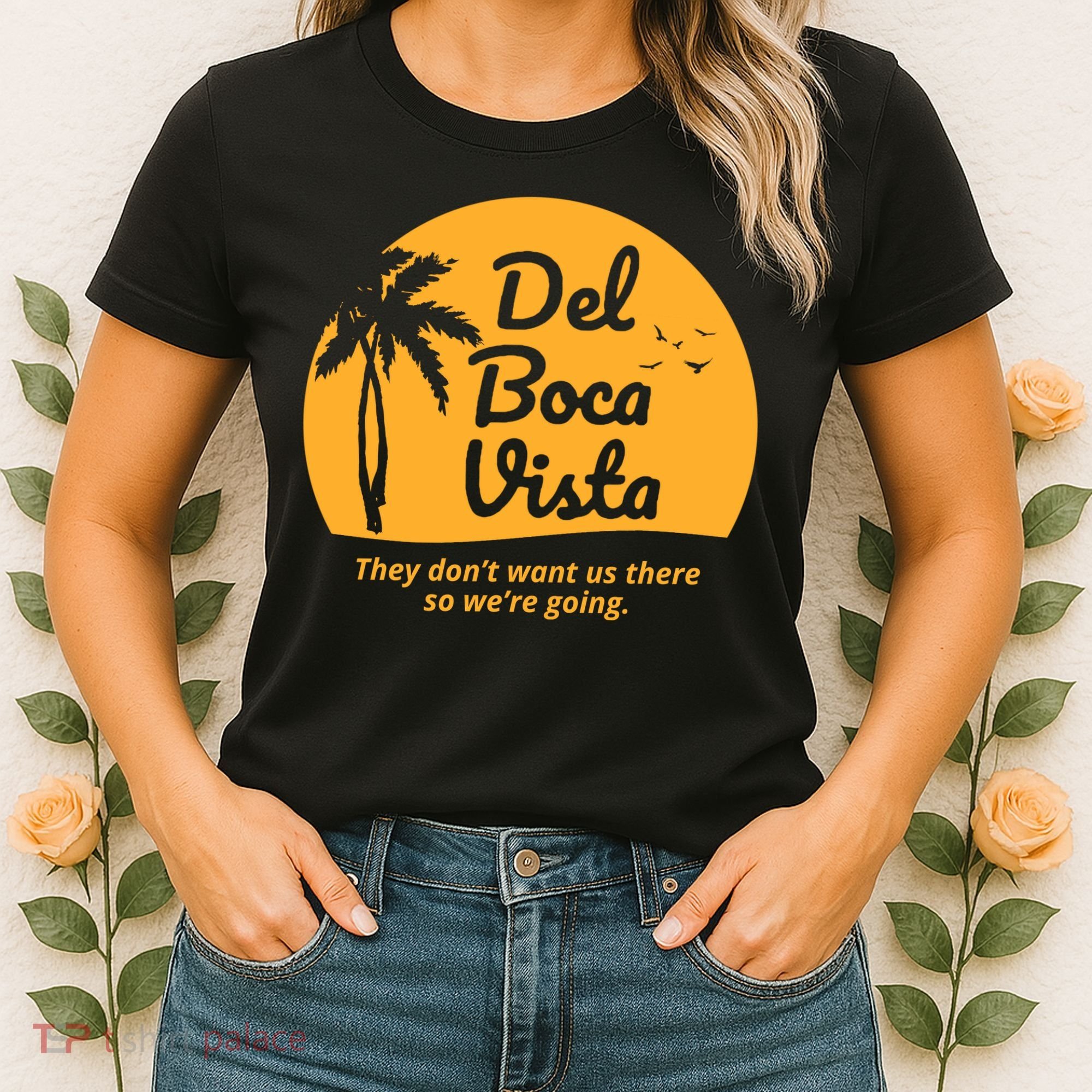 Del Boca Vista Retirement Community Funny Women's T-Shirt