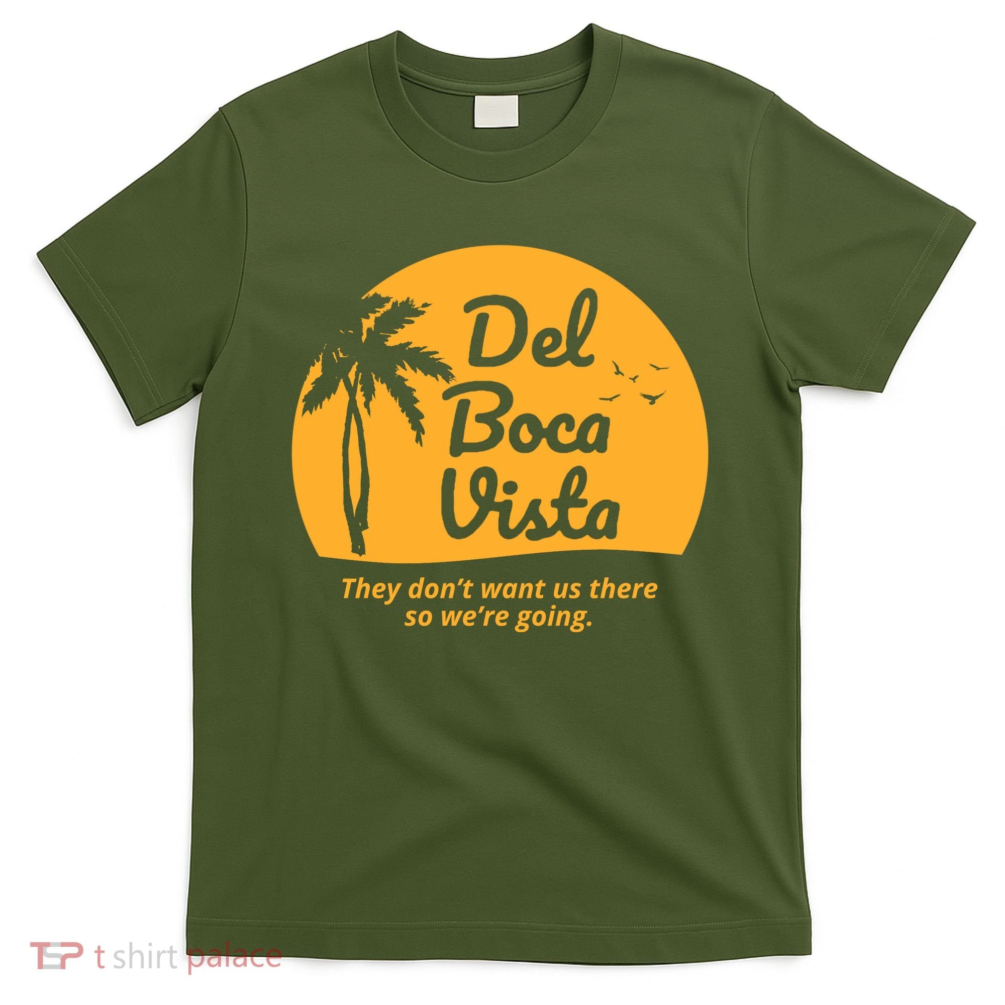 Del Boca Vista Retirement Community Funny T-Shirt