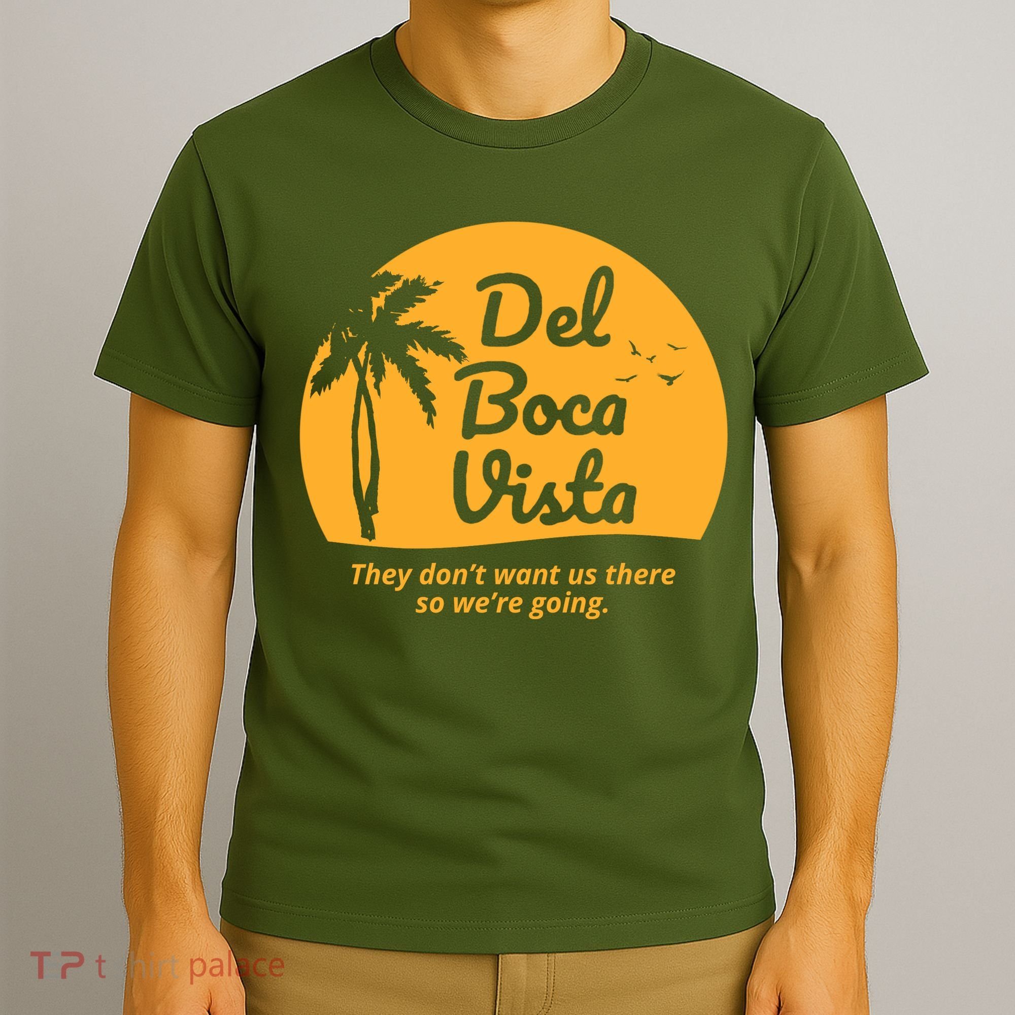 Del Boca Vista Retirement Community Funny T-Shirt