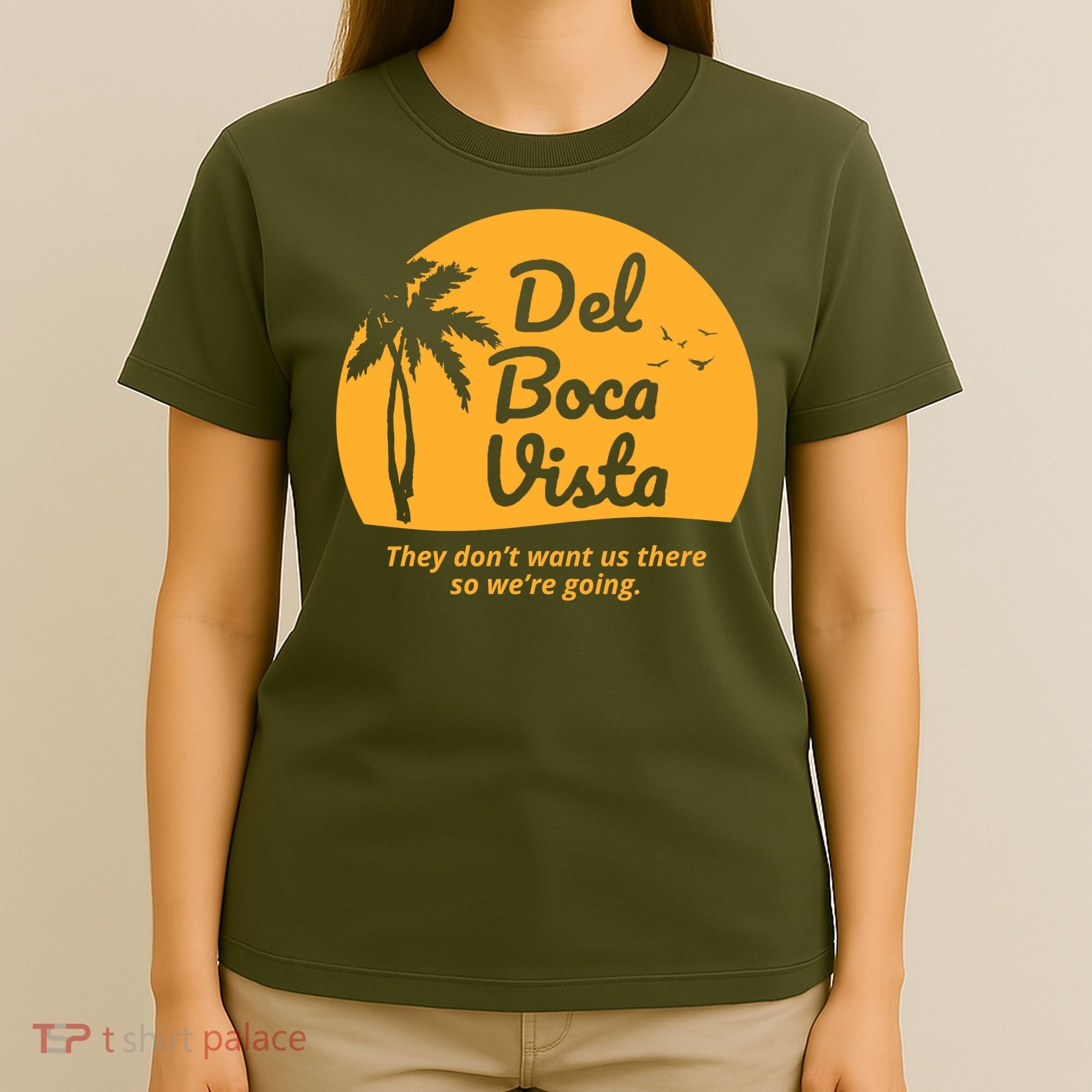 Del Boca Vista Retirement Community Funny T-Shirt