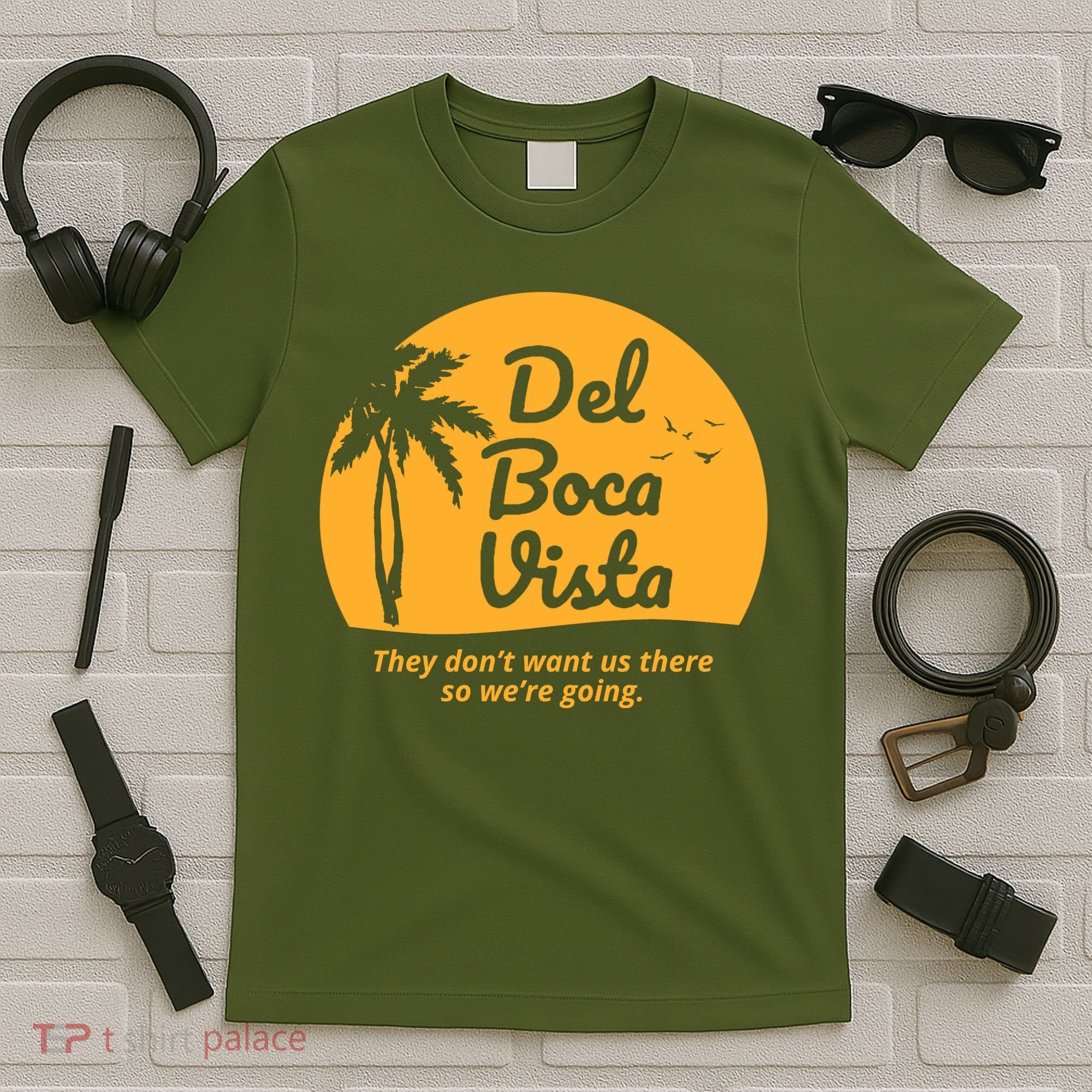 Del Boca Vista Retirement Community Funny T-Shirt
