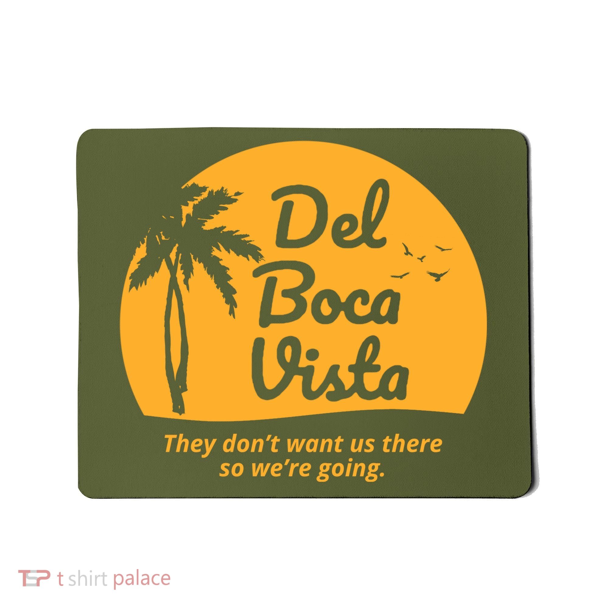 Del Boca Vista Retirement Community Funny Mousepad