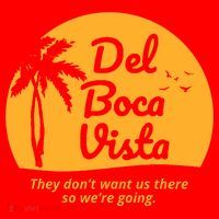 Del Boca Vista Retirement Community Funny Santa Hat thumb 1