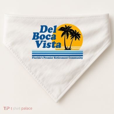 Del Boca Vista USA-Made Doggie Bandana