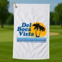 Del Boca Vista Golf Towel thumb 1