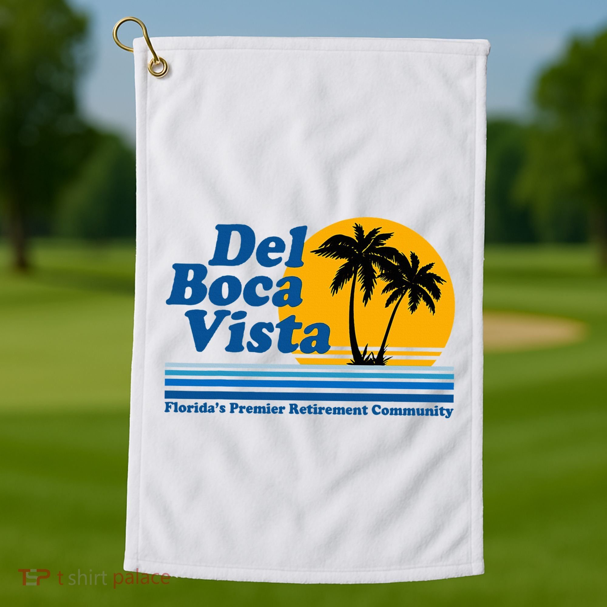 Del Boca Vista Golf Towel