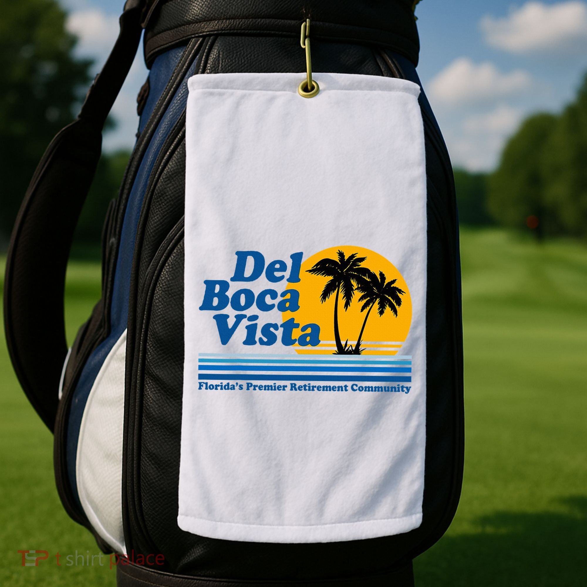 Del Boca Vista Golf Towel