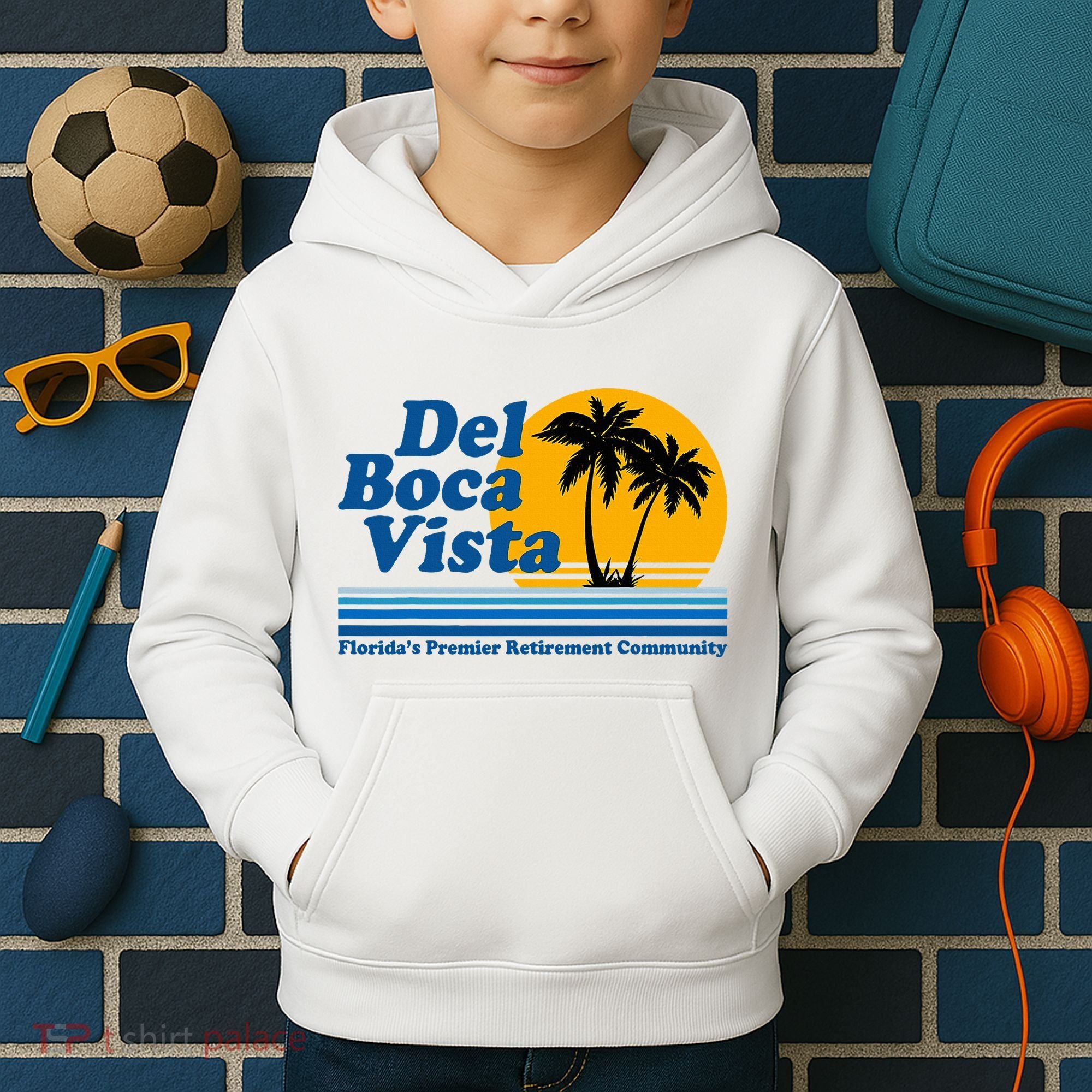 Del Boca Vista Kids Hoodie