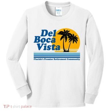 Del Boca Vista Kids Long Sleeve Shirt