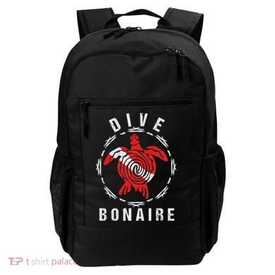 Dive Bonaire Vintage Tribal Turtle Gift Backpack