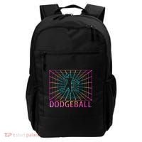 Dodgeball Black V Neck Short Sleeve Cotton Classic Fit Backpack thumb 0