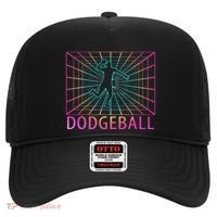 Dodgeball Black V Neck Short Sleeve Cotton Classic Fit Hat thumb 0