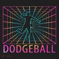 Dodgeball Black V Neck Short Sleeve Cotton Classic Fit Hat thumb 2