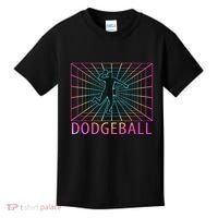 Dodgeball Black V Neck Short Sleeve Cotton Classic Fit Kids T-Shirt thumb 0