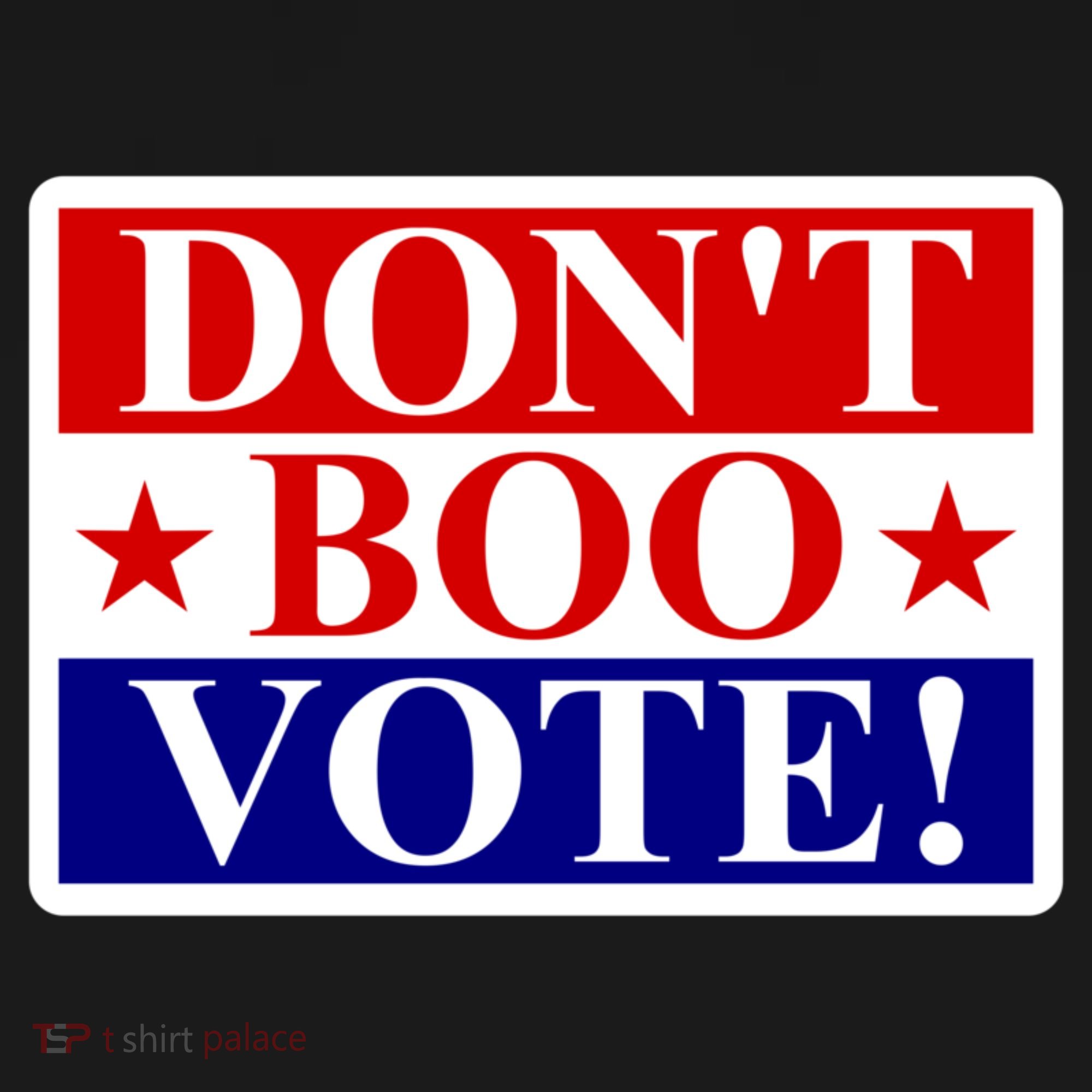 DonT Boo Vote Visor