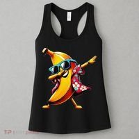 Dabbing Banana Wearing Sunglasses Dab Dance Women's Tank Top thumb 3