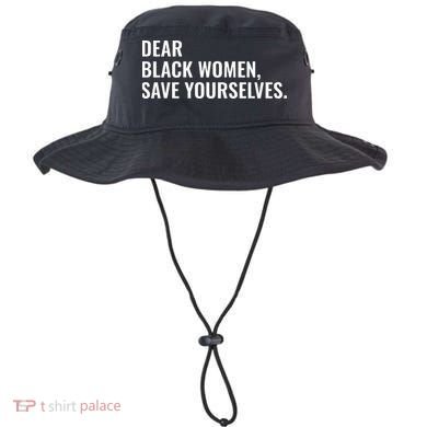 Dear Black Women Save Yourselves Motivation Quotes Bucket Hat