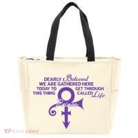 Dearly Beloved We Are Gathered Here Today To Get Through Tote Bag thumb 0