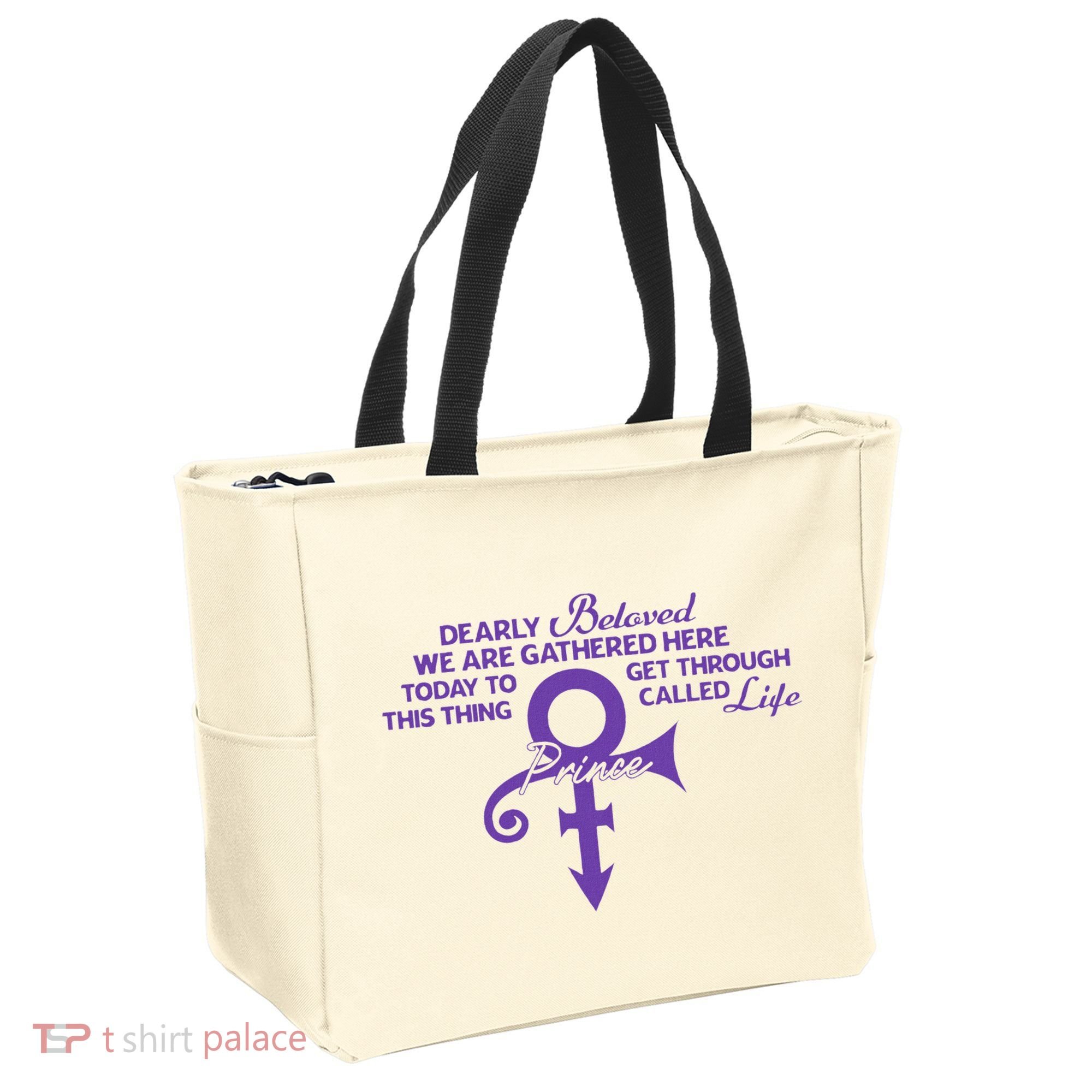 Dearly Beloved We Are Gathered Here Today To Get Through Tote Bag