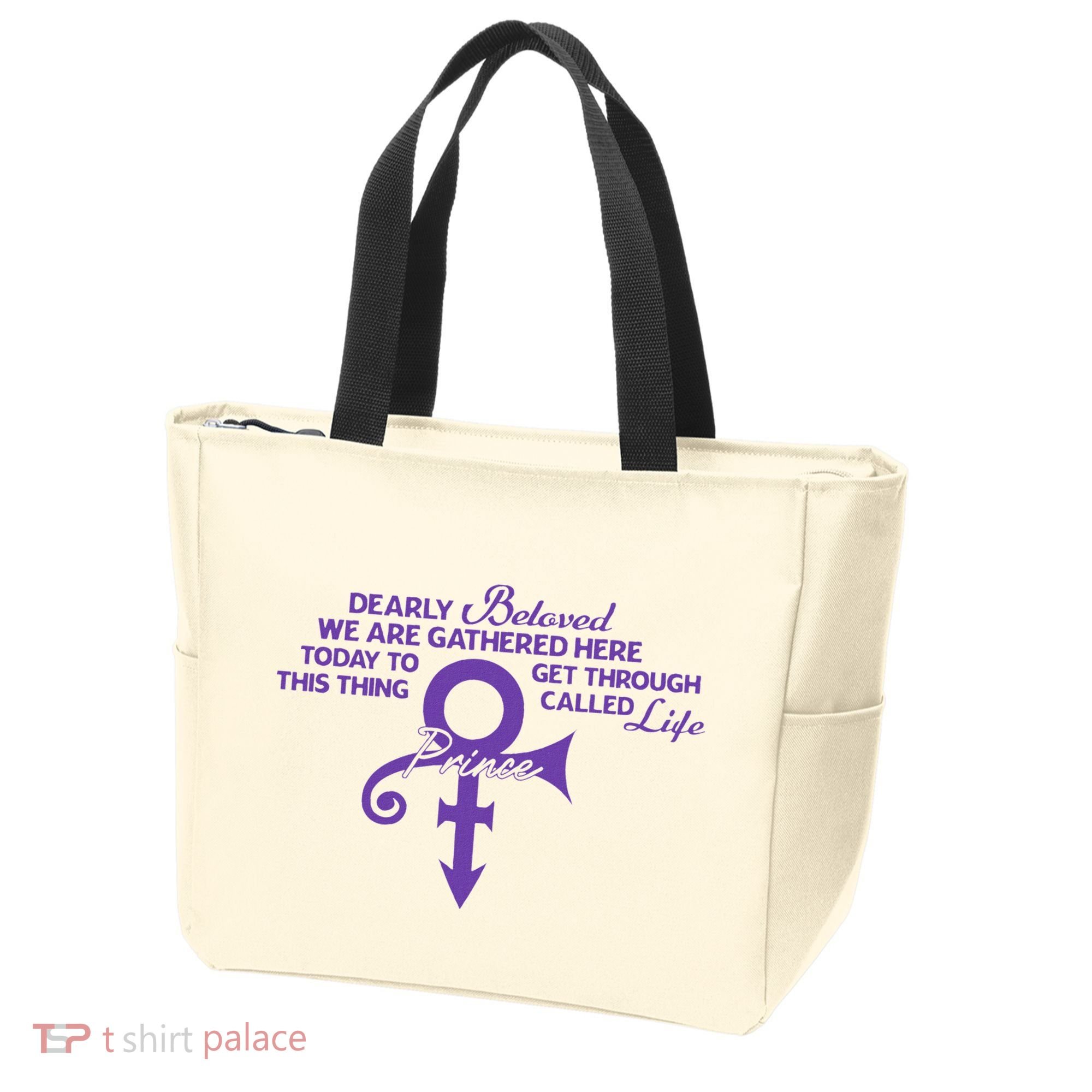 Dearly Beloved We Are Gathered Here Today To Get Through Tote Bag