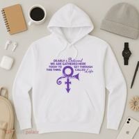Dearly Beloved We Are Gathered Here Today To Get Through Hoodie thumb 3