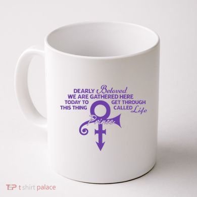 Dearly Beloved We Are Gathered Here Today To Get Through Coffee Mug